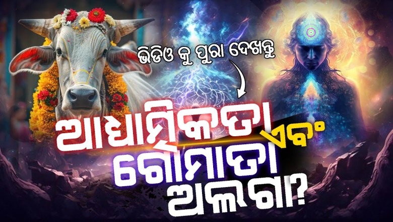 ଗୋମାତା ଏବଂ ଆଧ୍ୟାତ୍ମିକତା ଅଲଗା?Gomata &amp; Spirituality not same?