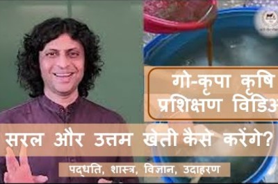 गो-कृपा कृषि पद्धति प्रशिक्षण विडिओ - उत्तम खेती सरलता से कैसे करेंगे? विस्तृत उदाहरणों के साथ समझें